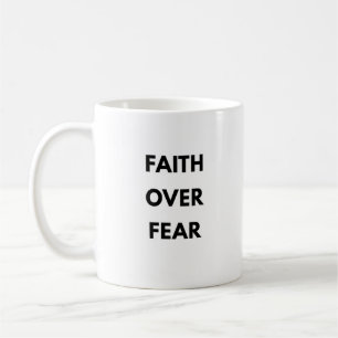 Christlicher Tasse 'Glaube statt Angst'