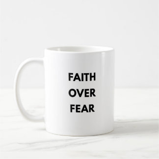 Christlicher Tasse 'Glaube statt Angst'