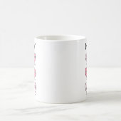 Christlicher Valentingott sagt Bibelverse Herz F Kaffeetasse (Mittel)