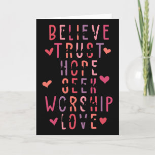 Christlicher Valentinstag Jesus Religiöser Valenti Karte