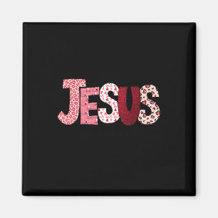 Christlicher Valentinstag Jesus Religiöser Valenti Magnet