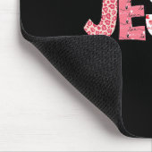 Christlicher Valentinstag Jesus Religiöses Valenti Mousepad (Ecke)
