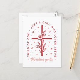 Christlicher Valentinstag lustige Zitate preppy Postkarte