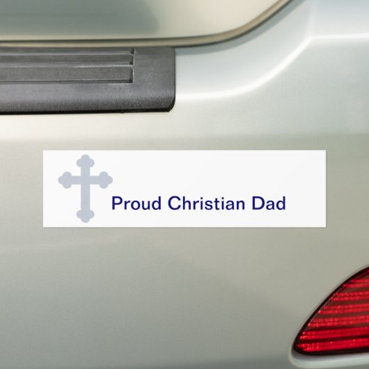 Christlicher Vater Autoaufkleber (Auf Auto)