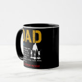 Christlicher Vater Definition VATER am Tag Tasse (Vorderseite Links)