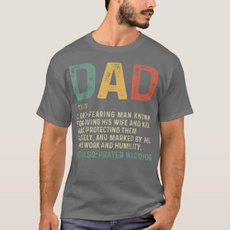 Christlicher Vater Definition VATER T-Shirt