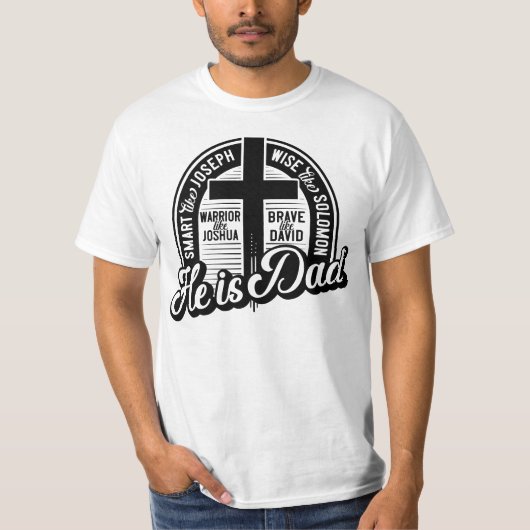 Christlicher Vater T-Shirt (Vorderseite)