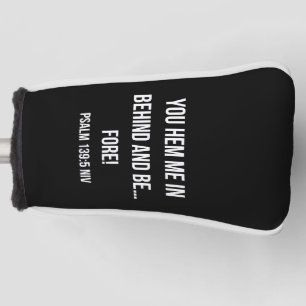 Christlicher Vatertag Geschenk Funny Psalm 139 Golf Headcover