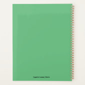 Christlicher Verse Psalm 16:7-8 Planer (Rückseite)