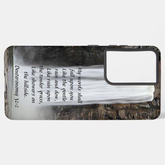 Christlicher Wasserfall Samsung Case Samsung Galaxy Hülle (Rückseite (Horizontal))