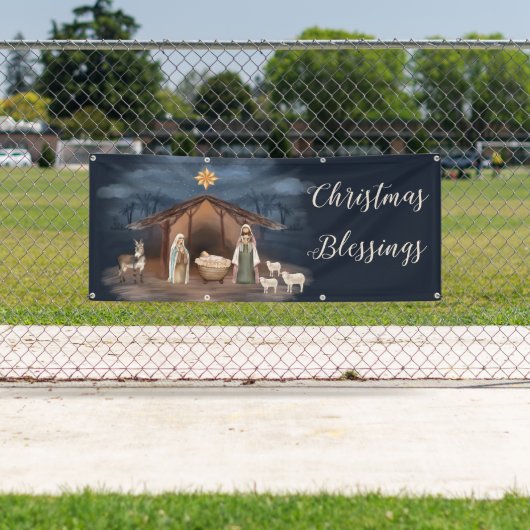 Christlicher Weihnachtsbanner Banner (Insitu)