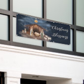 Christlicher Weihnachtsbanner Banner (Äußeres Gebäude)