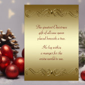 Christlicher Weihnachtsfeiertag Feiertagskarte