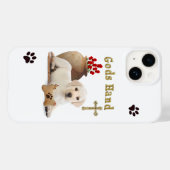 Christlicher Welpe Case-Mate iPhone Hülle (Rückseite (Horizontal))