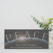 Christlicher Weltfrieden Bibel Weihnachten (Stehend Vorderseite)