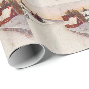 Christlicher Winter Geschenkpapier