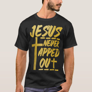 Christlicher Wrestling-MMA-Ringer Jesus Never Tapp T-Shirt