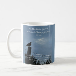 Christliches Affirmationsangebot und entsprechende Kaffeetasse