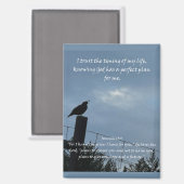 Christliches Affirmationsangebot und entsprechende Magnet