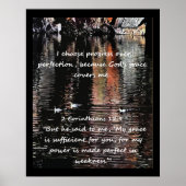Christliches Affirmationsangebot und entsprechende Poster (Vorne)