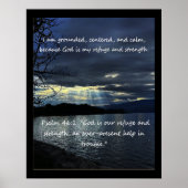 Christliches Affirmationsangebot und entsprechende Poster (Vorne)