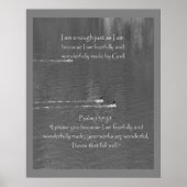 Christliches Affirmationsangebot und entsprechende Poster (Vorne)