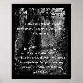 Christliches Affirmationsangebot und entsprechende Poster (Vorne)