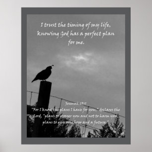 Christliches Affirmationsangebot und entsprechende Poster