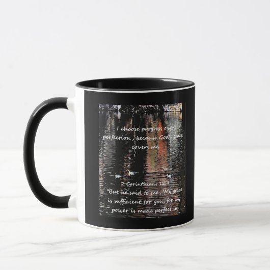 Christliches Affirmationsangebot und entsprechende Tasse (Links)