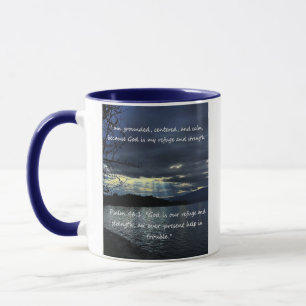 Christliches Affirmationsangebot und entsprechende Tasse