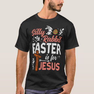 Christliches Albernes Kaninchenöster für Jesus Men T-Shirt