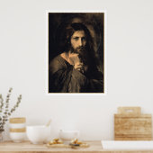Christliches Andachtsbild Poster (Küche)