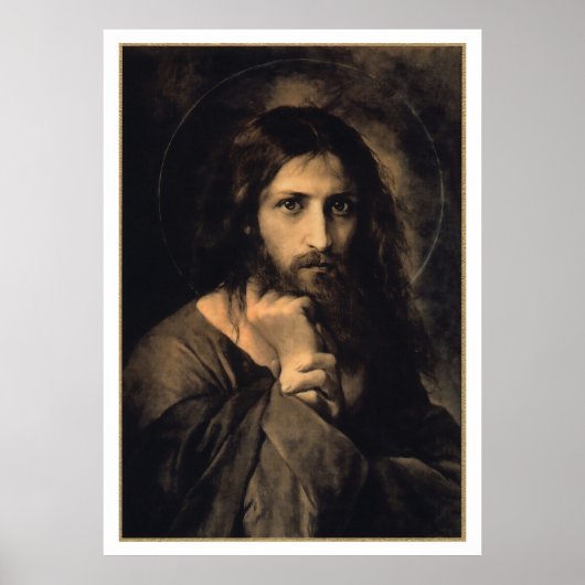 Christliches Andachtsbild Poster (Vorne)