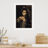 Christliches Andachtsbild Poster (Küche)