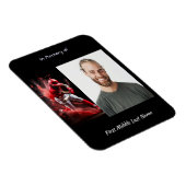 Christliches Andenken Baseball Softball Magnet (Rechte Seite)