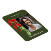 Christliches Andenken Geranium-Blüte Magnet (Rechte Seite)