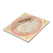 Christliches Angel-Serenity-Gebet Fliese (Seite)