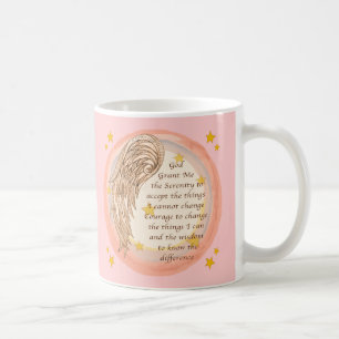 Christliches Angel-Serenity-Gebet Kaffeetasse