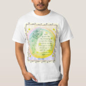 Christliches Angel-Serenity-Gebet T-Shirt (Vorderseite)