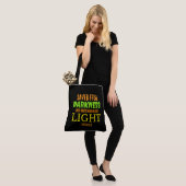 Christliches AntiHalloween GERETTET VON DARKNESS Tasche (Am Model)