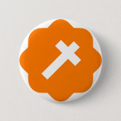 Christliches Auswahlfeld Button (Vorderseite)