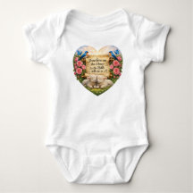 Christliches Baby-Mädchen-Jersey-Babysuit Jesus li