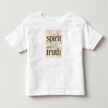 Christliches Baby-T-Shirt Geist und Wahrheit