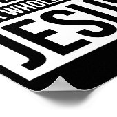 Christliches Baseball T Shirt Alles, was ich brauc Poster (Ecke)