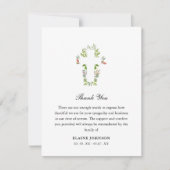 Christliches Begräbniskreuz Danke (Vorderseite)