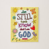 Christliches Bibel-Versscripture-Text-Gekritzel Puzzle (Vertikal)