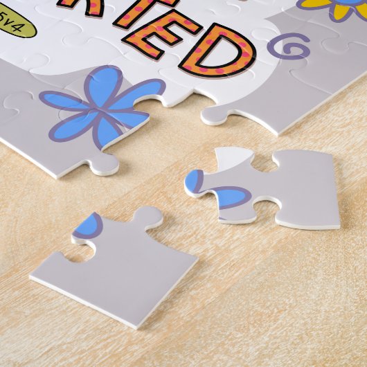 Christliches Bibel-Versscripture-Text-Gekritzel Puzzle (Seite)