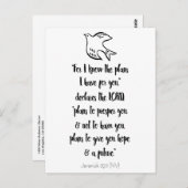 Christliches Bibelangebot - Herzlichen Glückwunsch Postkarte (Vorne/Hinten)