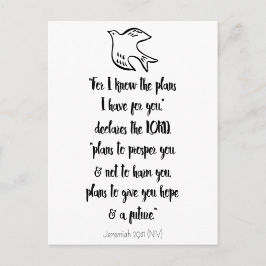 Christliches Bibelangebot - Herzlichen Glückwunsch Postkarte (Vorderseite)