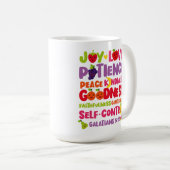 Christliches Bibelfrucht Kaffeetasse (VorderseiteRechts)